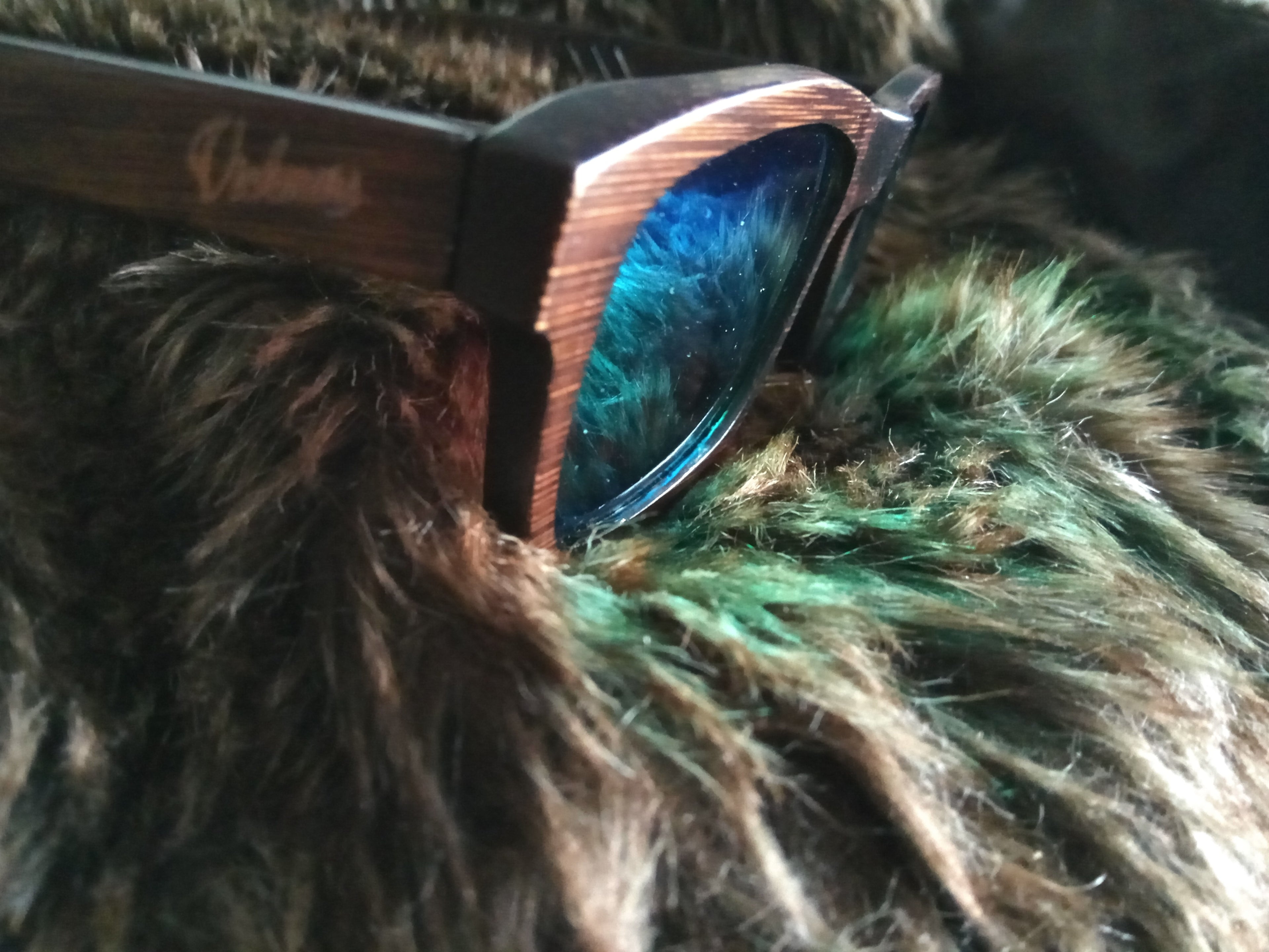 Gafas de madera para niños y niñas