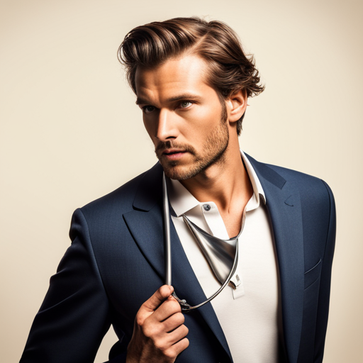 Hombre con collar