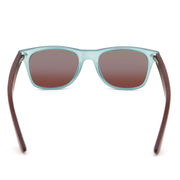 Vickmars BOARD azul gafas madera y acetato trasera