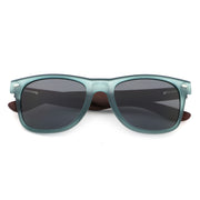 Vickmars BOARD negro gafas madera y acetato cerradas