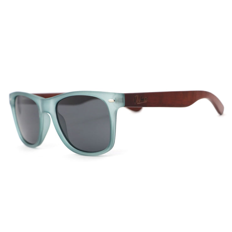 Vickmars BOARD negro gafas madera y acetato lateral