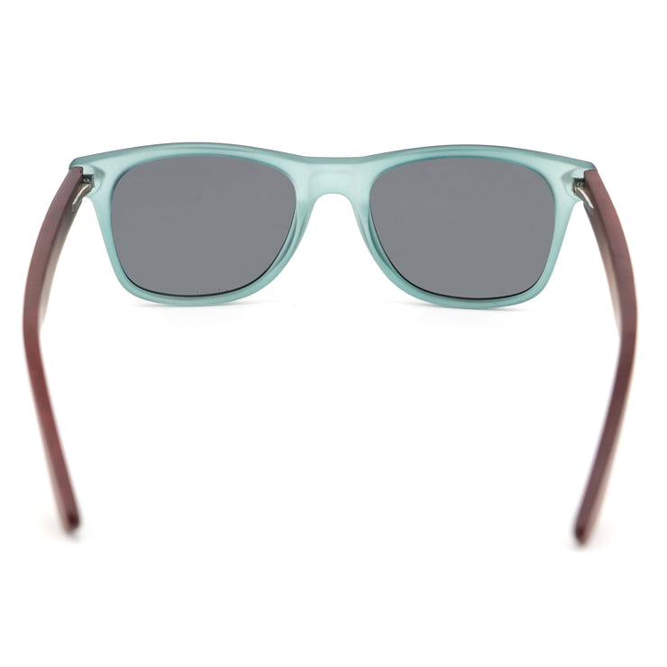 Vickmars BOARD negro gafas madera y acetato trasera