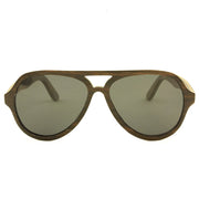 Vickmars CRUISER gafas de sol de madera frontal