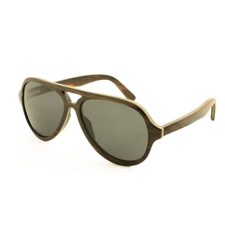 Vickmars CRUISER gafas de sol de madera lateral