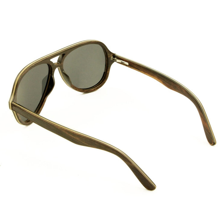 Vickmars CRUISER gafas de sol de madera trasera
