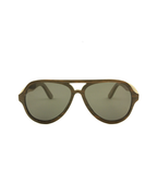 CRUISER – Gafas de sol de madera estilo aviador polarizadas