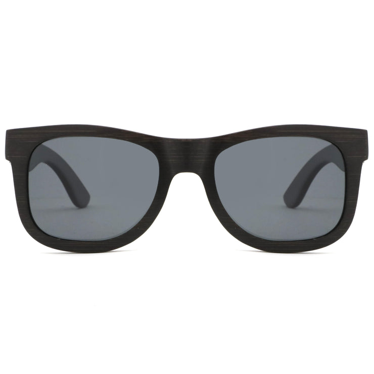 Vickmars DARK EBONY gafas madera frontal
