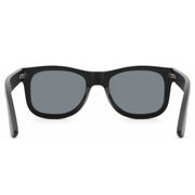 Vickmars DARK EBONY gafas madera trasera
