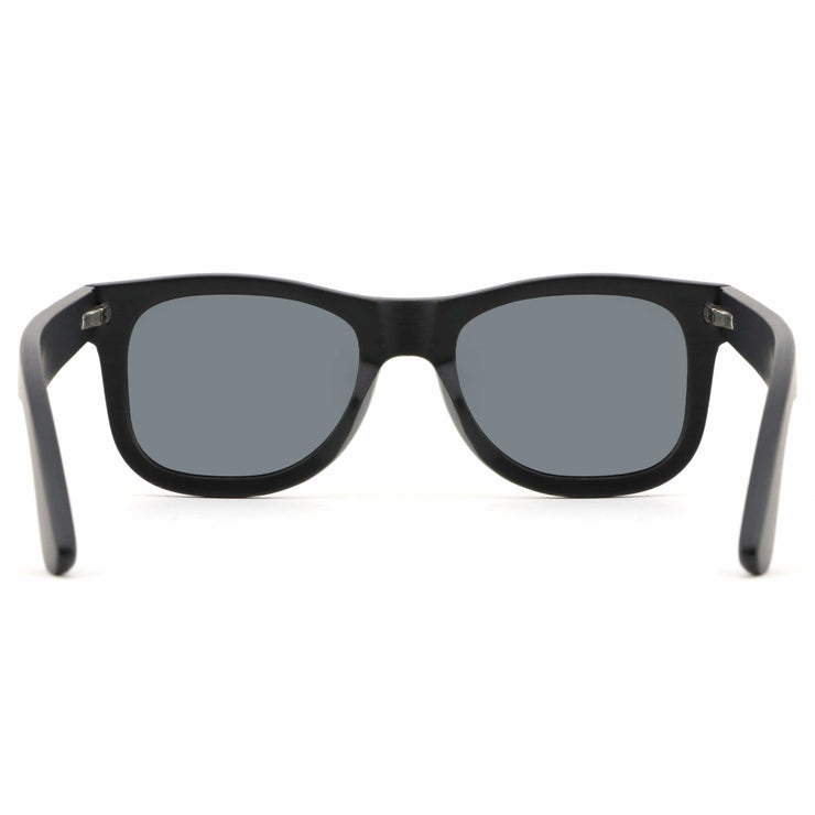 Vickmars DARK EBONY gafas madera trasera