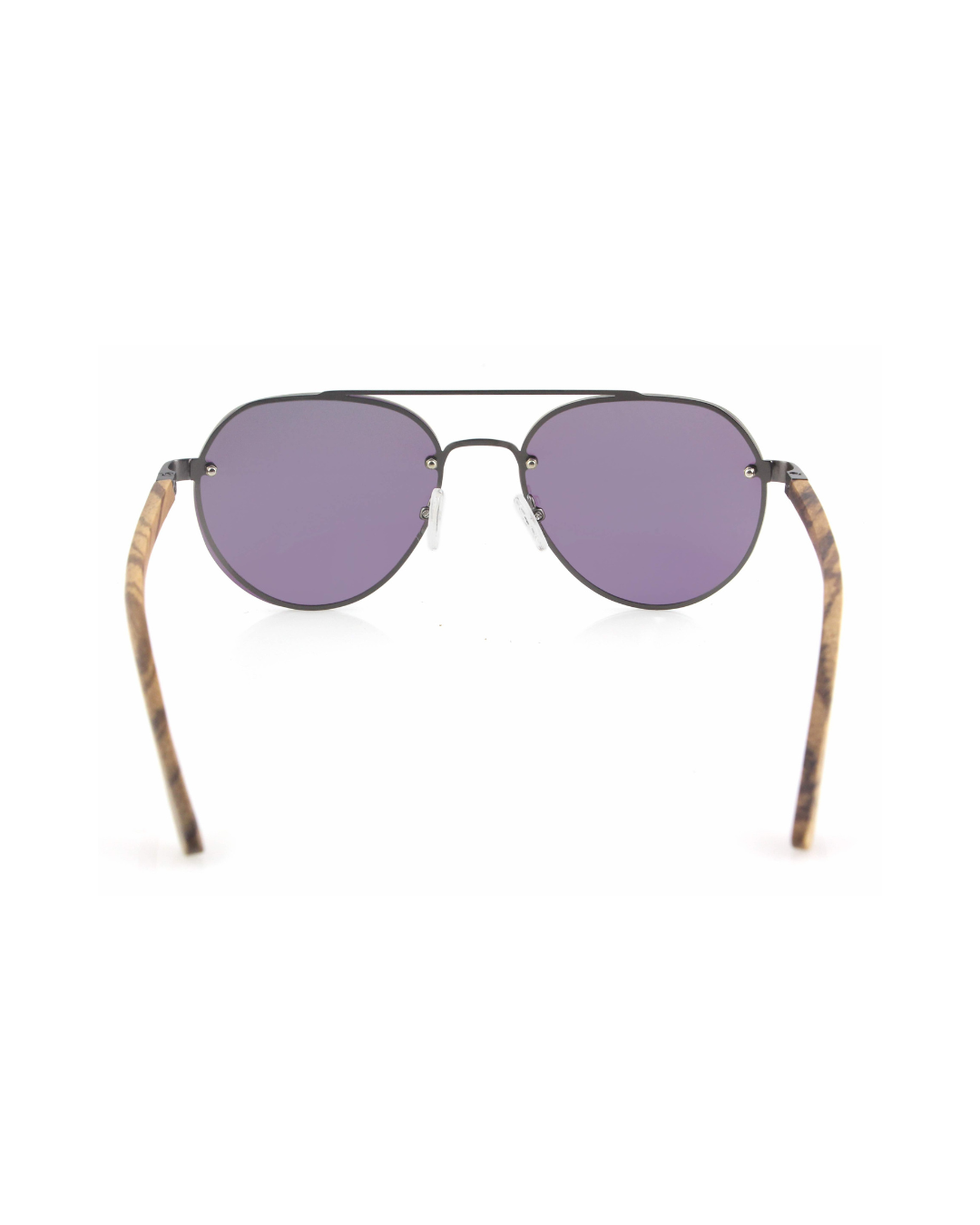 FLIGHT – Gafas de madera aviador rimless polarizadas