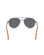 FLIGHT – Gafas de madera aviador rimless polarizadas