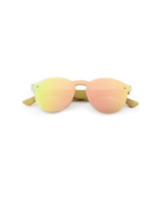 FULL MIRROR – Gafas de sol de madera con lentes espejo polarizadas