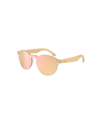 FULL MIRROR – Gafas de sol de madera con lentes espejo polarizadas