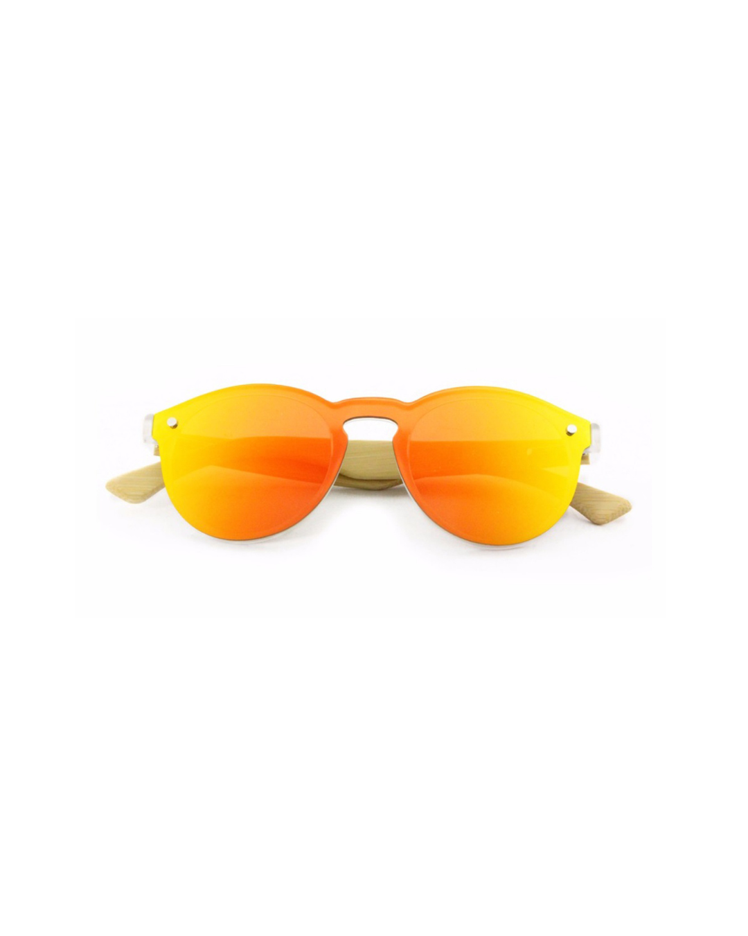FULL MIRROR – Gafas de sol de madera con lentes espejo polarizadas