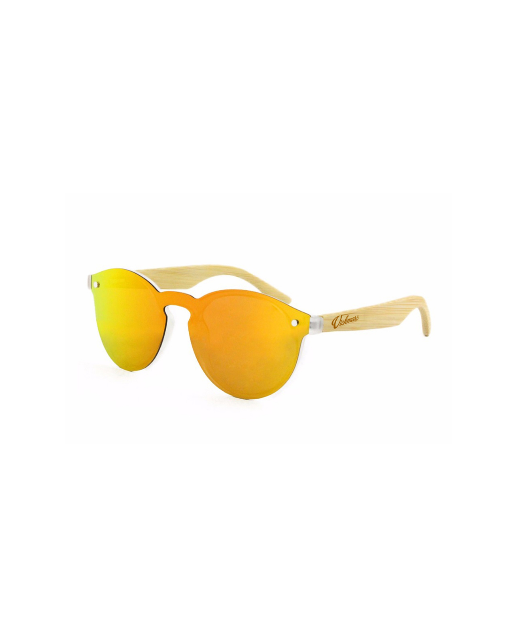 FULL MIRROR – Gafas de sol de madera con lentes espejo polarizadas