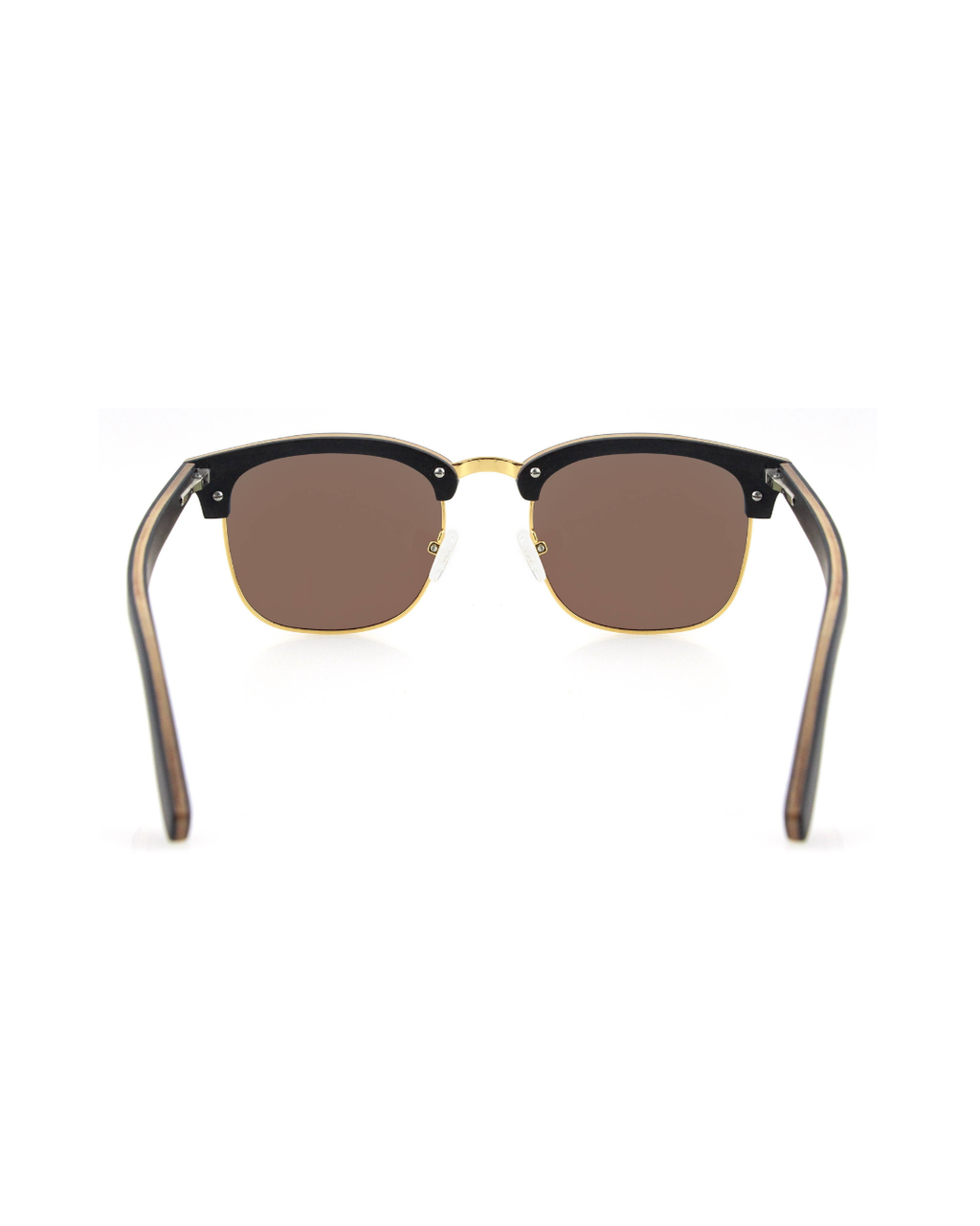 HIDE ICE Gafas de sol de madera | Clubmaster polarizadas