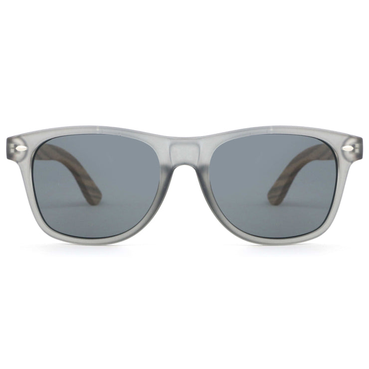 Vickmars IRON NEGRAS gafas de sol madera frontal