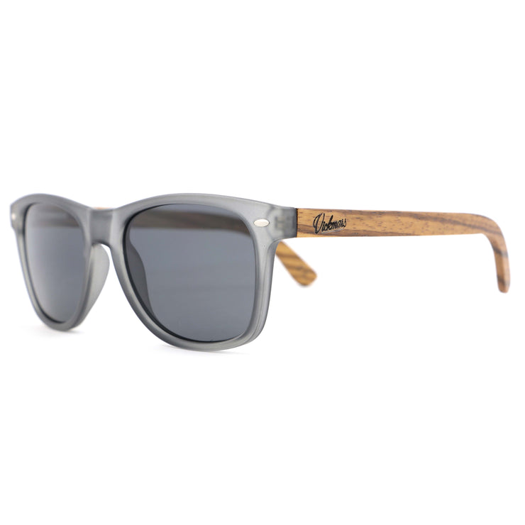 Vickmars IRON NEGRAS gafas de sol madera lateral