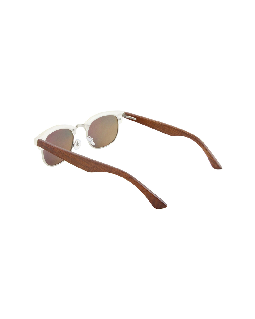 LEADER Gafas de sol de madera Clubmaster | Polarizadas