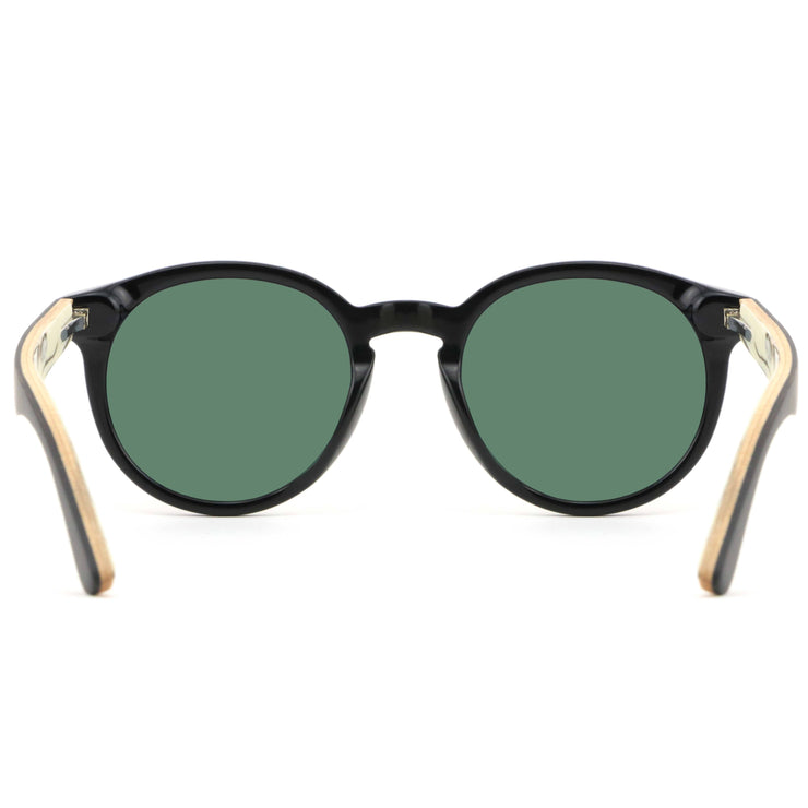 Vickmars SKIN ROSE gafas de sol de madera trasera