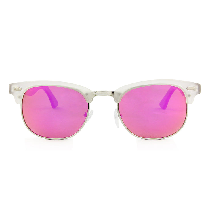 Vickmars LEADER ROSA gafas de sol de madera frontal