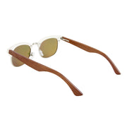 Vickmars LEADER ROSA gafas de sol de madera trasera
