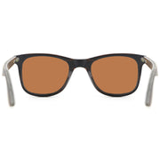 Vickmars O2 azules gafas de sol de madera trasera