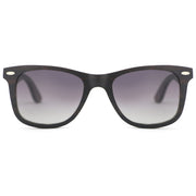 Vickmars O2 negras gafas de sol de madera frontal
