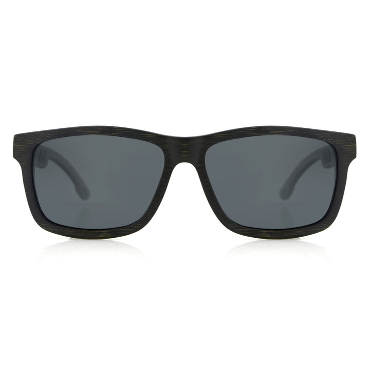 Vickmars SHARK NEGRO gafas madera frontal