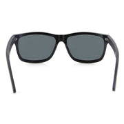 Vickmars SHARK NEGRO gafas madera trasera